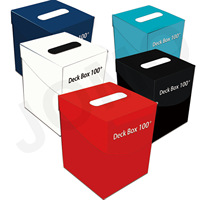 Boîte de protection de cartes de grande capacité en plastique PP personnalisé 80+ 100+ 300+ pièces pour Mtg Ygh Playing Magic Card Box JOMO