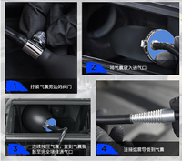 Sac à outils en caoutchouc pour machine à fumée Air Drum KT-9161