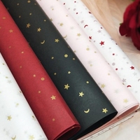 Papier d'emballage pour fleurs LUCIA 50*70cm, matériel d'emballage pour bouquets, papier nacré pour fleurs LF161413