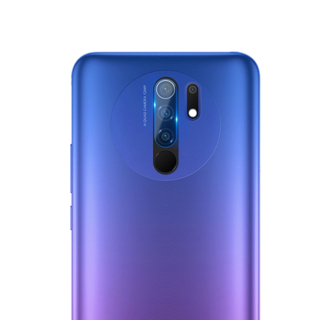 2.5D 0.33mm 9T Anti Scratch Camera Lens Tempered Glass For Xiaomi Redmi 9
