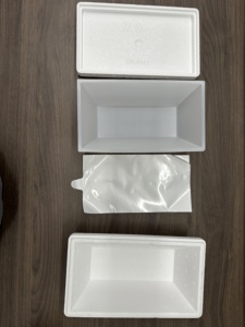 Tùy chỉnh <span class=keywords><strong>Polystyrene</strong></span> kem bao bì <span class=keywords><strong>EPS</strong></span> hộp nước đá 1000ml <span class=keywords><strong>EPS</strong></span> kem xốp container - Product Image 6