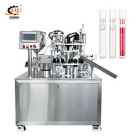 Machine de remplissage et de bouchage automatique rotative à pompe péristaltique pour baume à lèvres, brillant à lèvres et rouge à lèvres, pour ligne de production de maquillage