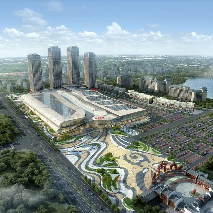 2014 الصين المورد إطار فولاذي بناء لمركز التسوق
