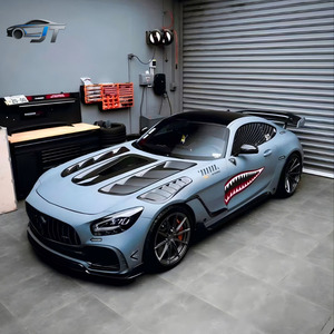 Kit carrosserie large en fibre de carbone style Black Series V2 pour Mercedes Benz Amg Gt Gtc Gts Gtr - Product Image 2