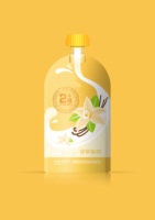 Pochette à bec de 100ml debout imprimée sur mesure en gros, pochette à bec de shampoing biodégradable pochette à bec de nourriture pour bébé