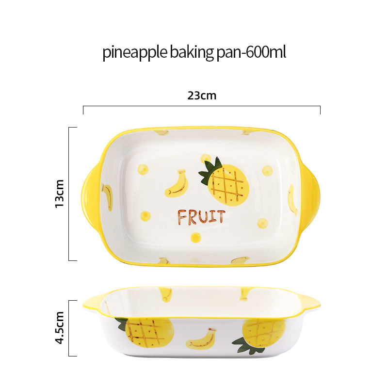 Pan-600ml de cuisson ananas