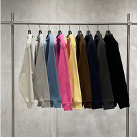 Ensemble 2 pièces streetwear homme : Sweat-shirt molletonné 345G à col semi-montant et short ample à cordon de serrage
