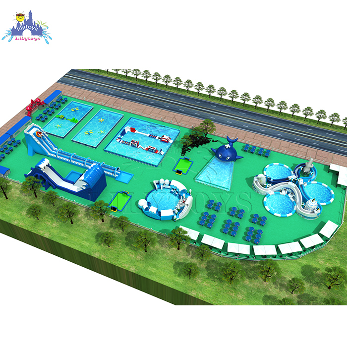 Lilytoys Outdoor Playground Inflatable Amusement Park