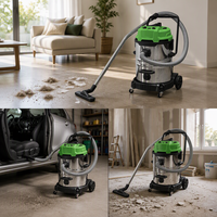 Souffleur humide/sec de haute qualité 3600W avec capacité personnalisable (50L-100L) pour usage commercial et domestique, écologique, facile à nettoyer