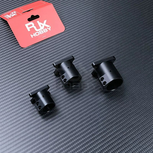 RJXHOBBY RJX 20/25/30mm Drone Landing Gear Mount, Carbon Tube <b>Clamp</b>, Round Carbon Rod Joint <b>Quick</b> Release Connector - Product Image 6