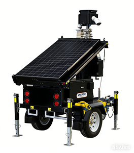 Remolque de Seguridad con Energía Solar para CCTV, Mantenimiento sin Complicaciones, Solución Rentable - Product Image 4