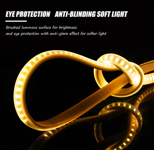 Bande lumineuse LED 220V 5730 anti-éblouissement, surface givrée, étanche IP65, sans pilote, flexible pour la décoration de cuisine, d'armoires et de plafonds - Product Image 3