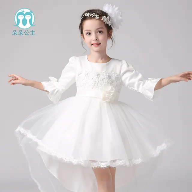 Kinderen Kleding Kerst Girl Party Dress, Fashion Design Rode Meisjes Jurk