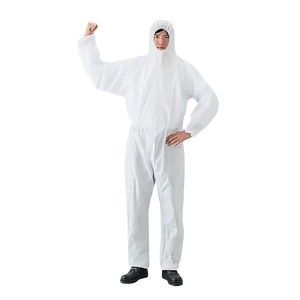 Combinaison antistatique SMS ASONE 3-1781 pour salle blanche, vêtement anti-poussière de laboratoire - Product Image 1