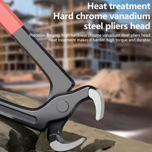 High Quality Carpenter Tweezers Clamp Plier Kit Pull Nail End Cutting Hardware <strong>Hand</strong> <strong>Tools</strong> with Nipper Factory Price - Product Image 2