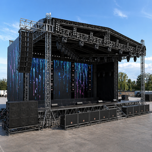 Modular Popular de alta calidad techo Spigot Truss sistema de visualización para eventos musicales Truss Stage para exposiciones Fair stage deck - Product Image 1