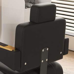 K Hot Selling High Quality Multifunctional Hair Salon <b>Chair</b> Home Outdoor <b>Dining</b> Versatile Barber Hairdressing <b>Chair</b> - Product Image 3