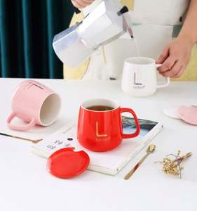 Ensemble cadeau promotionnel de tasses en céramique personnalisables et commémoratives haut de gamme pour la Saint-Valentin, pour femmes, à usage quotidien - Product Image 5