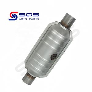 SQS, personalización de alta calidad, catalizador de Metal automático, convertidor catalítico de cerámica de nido de abeja, paquete Universal con Sensor de oxígeno - Product Image 6