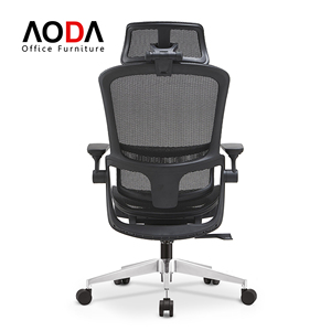 Silla de oficina ergonómica con reposabrazos 3D, doble respaldo, soporte Lumbar dinámico adaptable, malla transpirable, Cadeira Escritorio - Product Image 5