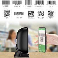Escáner de Códigos de Barras 2D NORGEE Yokoscan Henex HC666 con Interfaz USB, Lector de Códigos QR Programable con SDK