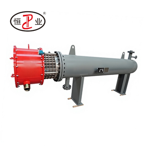 Calentador de Tuberías Eléctrico Automático de Acero Inoxidable a Prueba de Explosiones de Alta Temperatura 90KW de Circulación en Línea para la Industria Química - Product Image 1