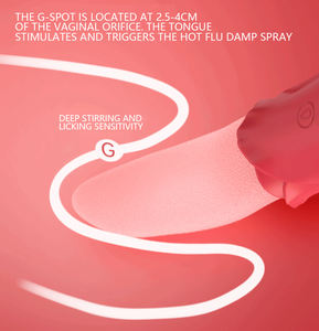 Großhandel klopfen Flattern G-Punkt Vagina Sexy Spielzeug Erwachsene lecken Zunge Sexspielzeug für alte Frau - Product Image 3