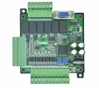 Placa de control industrial PLC de 1/2 ", 8 entradas, 6 salidas, 6AD, 2DA y RS485, RTC, compatible con FX1N y FX2N