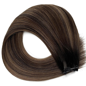 ผู้จำหน่ายผมแท้ Haiyi Cuticle Aligned Virgin Hair รุ่นใหม่ สีบลอนด์ Genius Hair สำหรับผู้หญิง - Product Image 6
