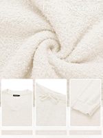 Pyjama en molleton doux pour femmes, ensemble 2 pièces, couleur unie, pour l'automne et l'hiver, vêtements de détente assortis pour femmes