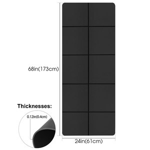 <span class=keywords><strong>Tapis</strong></span> <span class=keywords><strong>de</strong></span> yoga en mousse TPE <span class=keywords><strong>confortable</strong></span> OEM/ODM, 4 mm d'épaisseur, rectangulaire, pour le <span class=keywords><strong>sport</strong></span>, le fitness, le Pilates, la gymnastique - Product Image 2