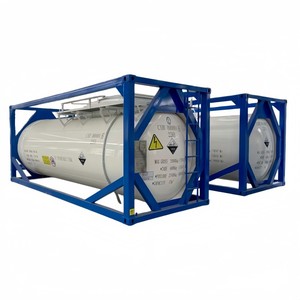 Contenedor Cisterna ISO Químico de 20 Pies y 40 Pies, Tanque de Acero Inoxidable para el Transporte de Mercancías Peligrosas - Product Image 1