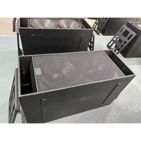 Système audio professionnel RS18, caisson de basses passif double 18 pouces, 1600W, en contreplaqué, aimant 220mm, bobine 100mm, pour scène/haut-parleur de basses