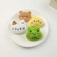Boneka Kartun Super Lembut Bahan Plush Katak Kecil Beruang Kelinci Panda Kain Tenun Tangan Bros Aksesoris Pakaian Sepatu Topi Kaus Kaki PP