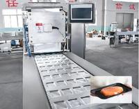 Machine à emballer électrique automatique de plateau d'emballage de peau de sachet en plastique de cachetage pour des dattes de nourriture