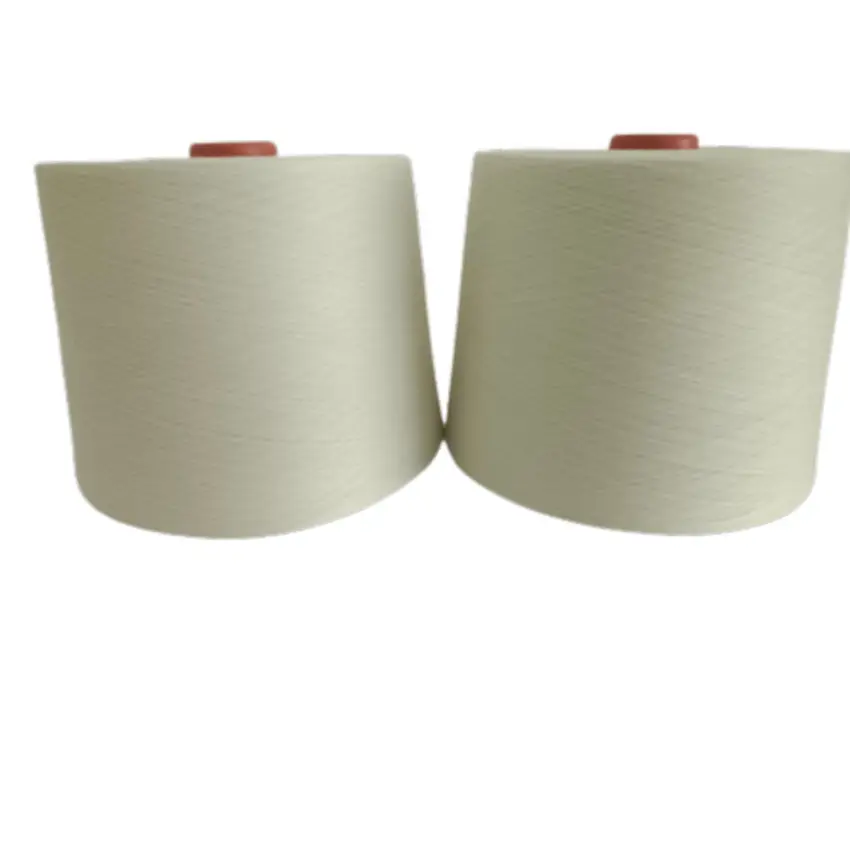 Factory spot wholesale 32 100% polyester yarn white