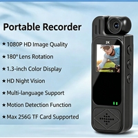 Mini caméra corporelle 4K 1080P WiFi, caméra d'action portable à clipser, vision nocturne infrarouge, enregistreur vidéo portable pour le cyclisme