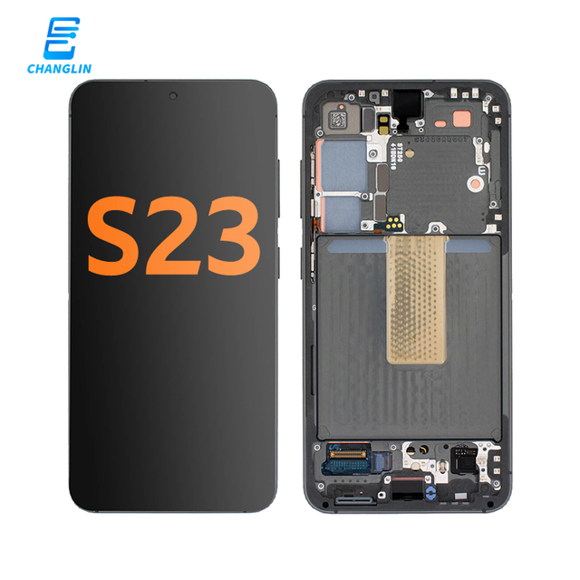 Wholesale for S23 Mobile Phone LCD Touch Screen Replacement with FHD HD Display Sapphire Hardness 1 Year Warranty