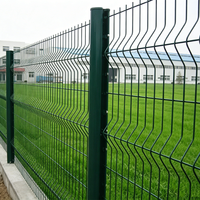 Valla de Seguridad Industrial y de Jardín, Anti-Escalada, 3D, con Recubrimiento en Polvo, Malla de Alambre Soldada, Certificación CE ISO