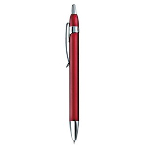 Penna a Sfera in Alluminio Colore Rosso Candela - Product Image 1