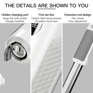 Cepillo de Limpieza Eléctrico Inalámbrico con Mango Extensible Giratorio, Cepillo para Pisos, Fregadora Giratoria, Cepillo para Limpiar Platos de Cocina - Product Image 4