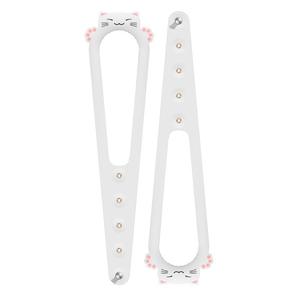 7 आकार समायोज्य स्ट्रैप पालतू पालतू जानवर दरवाजे के धारक लैच स्टेबलाइज़र बाड़ - Product Image 3