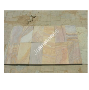 Losas de Piedra Arenisca Arcoíris, Piedra Natural para Revestimiento de Paredes, Pisos, Patios, Terrazas, Caminos, Superficie de Piedra Premium para Exteriores - Product Image 1