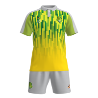 Kaos Polo Desain Terbaru Fitur Cepat Kering Lengan Pendek Pola Cetak Logo Kustom Sublimasi Seragam Jersey Sepak Bola