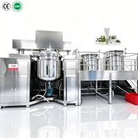 Machine de fabrication de produits de soin corporel 1000L, marmite de cuisson pour mayonnaise et ketchup, équipement de mélange cosmétique, homogénéisateur sous vide