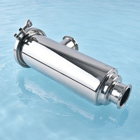 Nouveau filtre sanitaire OEM personnalisé en acier inoxydable à raccord Tri-Clamp avec débit de 5 GPM et élimination des particules de 0,1 à 300 microns pour applications industrielles