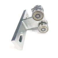 Rodamiento de Bolas de Acero Estándar ASTM para Colgar Plegables en Pared, Accesorios para Mamparas Divisorias, Carro Deslizante para Gabinetes con Cierre Suave