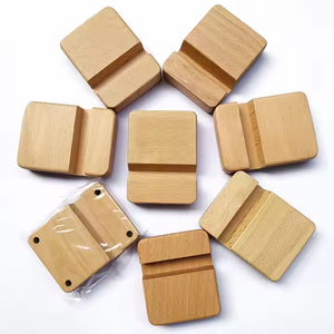 Soporte Portátil de Madera Natural para Teléfono Inteligente, Soporte de Escritorio para Teléfono Celular, Accesorios para Teléfono Móvil - Product Image 2