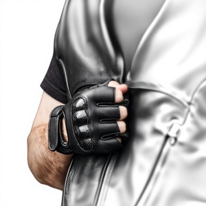Gants de conduite unisexes en cuir de mouton à doigts entiers, haute qualité, toutes saisons, protection durable pour l'entraînement physique en extérieur - Product Image 3