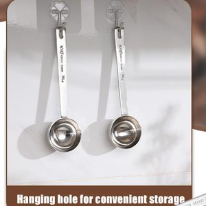 Juego de Cucharas Medidoras de Café de 15 <span class=keywords><strong>ml</strong></span> y <span class=keywords><strong>30</strong></span> <span class=keywords><strong>ml</strong></span> con Mango Largo, Cucharas de Acero Inoxidable para Té Suelto en Polvo - Product Image 6